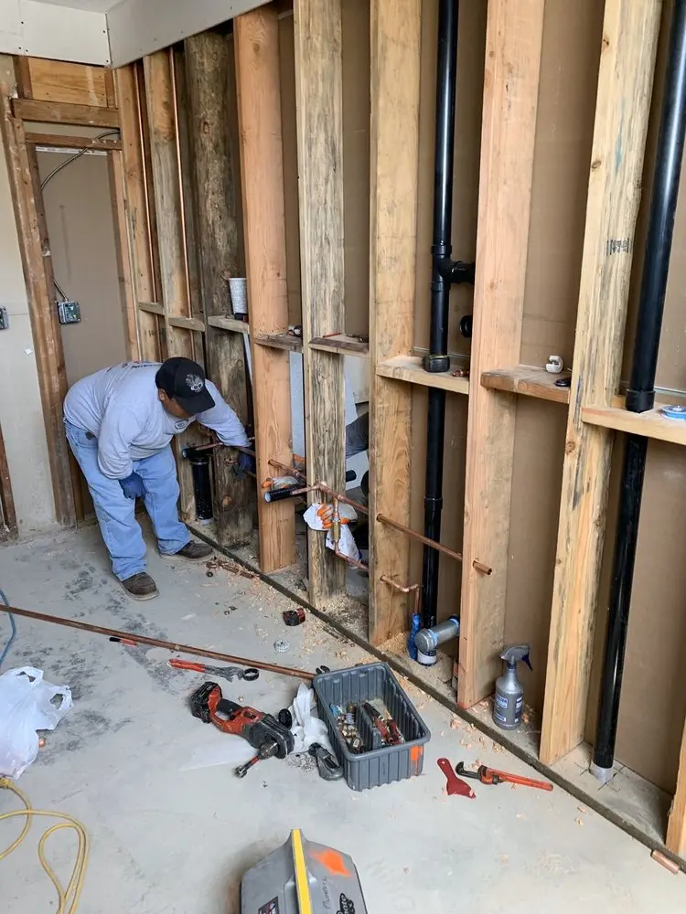 Commercial rough-in plumbing for Gas Line Repair in Huntridge North